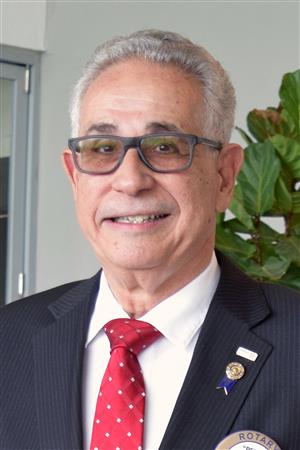 Retrato de José M. Rivero-Olmedo, Secretario Ejecutivo del Distrito 7000
